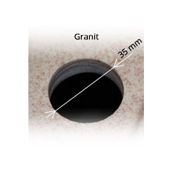 Wykonanie otworu w zlewie granitowym